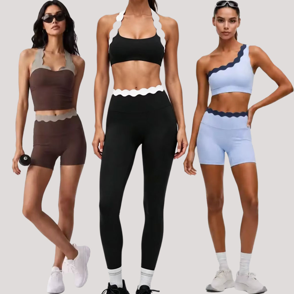 Lace Bralette Set - Женский комплект для йоги из двух