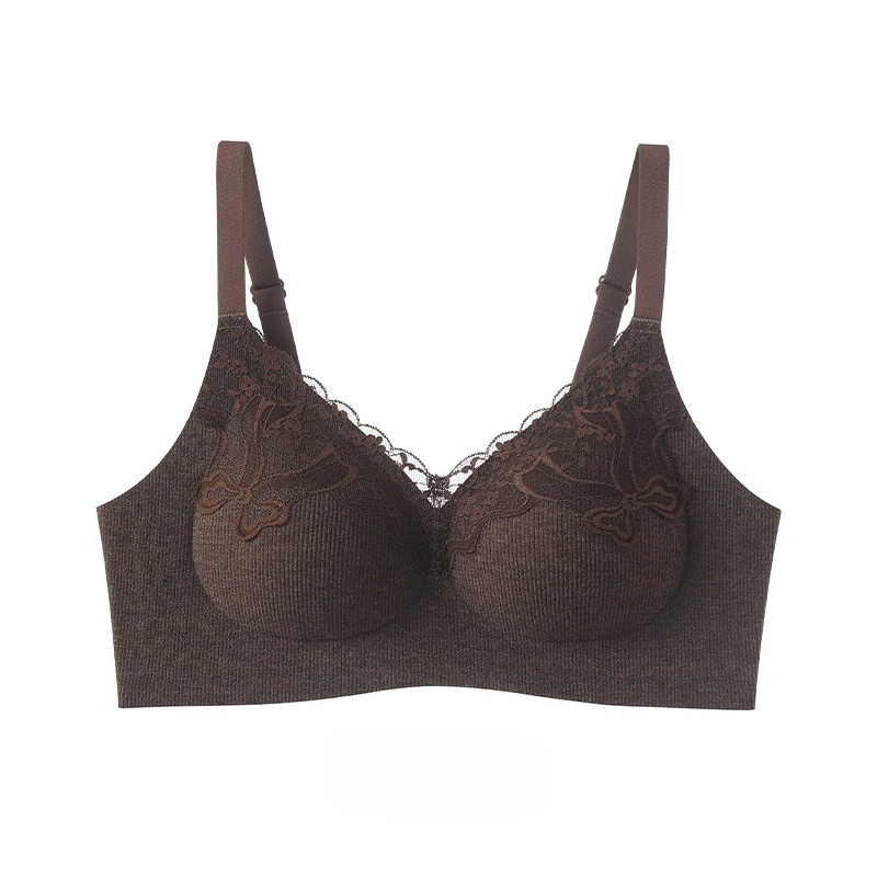 Lace Bralette Set - Женский модный бюстгальтер-бралетт с ребристой кружевной