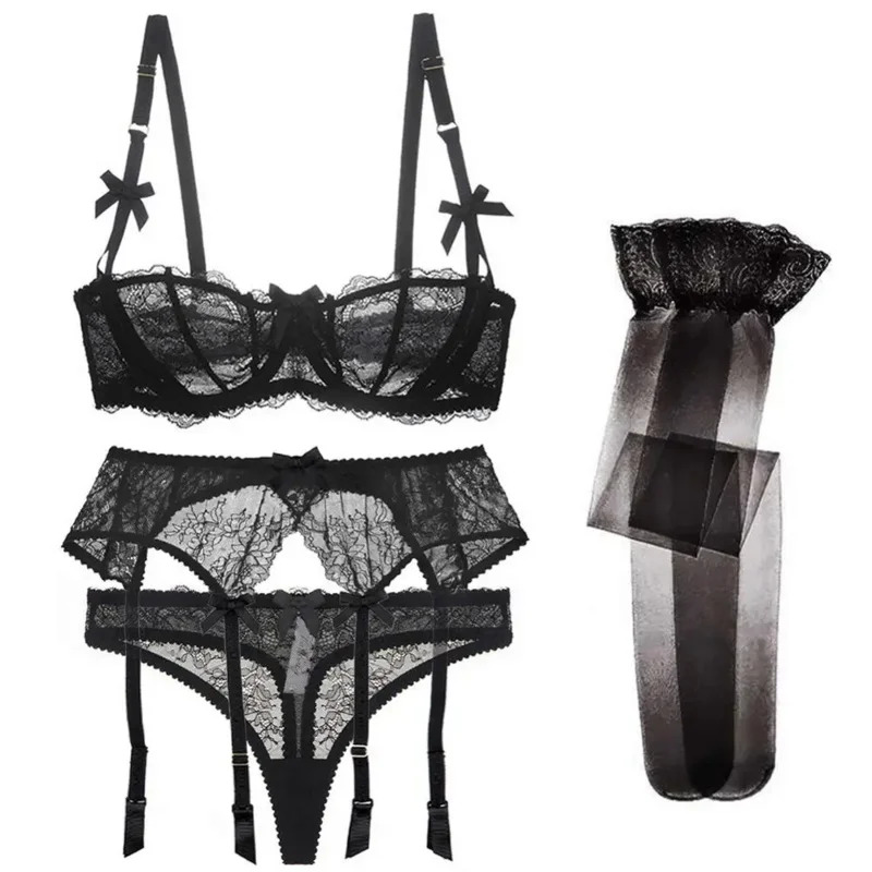Новинка 2025 года, роскошное к – обзор и цена Lace Bralette Set
